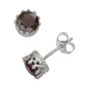 Designs By Gioelli Sterling Silver Garnet Stud Earrings 2 Designs By Gioelli Sterling Silver Garnet Stud Earrings -Designs By Gioelli Jewelry 1428473