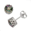 Designs By Gioelli Sterling Silver Rainbow Quartz Stud Earrings -Designs By Gioelli Jewelry 1428475