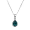 Designs By Gioelli Sterling Silver London Blue Topaz Teardrop Pendant -Designs By Gioelli Jewelry 1526205