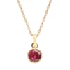 Designs By Gioelli 14k Gold Over Silver Lab-Created Ruby Crown Pendant -Designs By Gioelli Jewelry 1526210