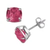Designs By Gioelli Sterling Silver Lab-Created Ruby Stud Earrings -Designs By Gioelli Jewelry 1551214