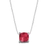 Designs By Gioelli Sterling Silver Lab-Created Ruby Pendant -Designs By Gioelli Jewelry 1551228