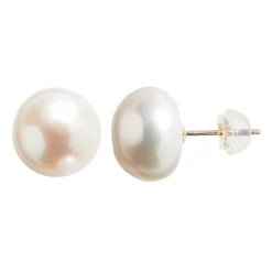 Designs By Gioelli 14k Gold Freshwater Cultured Pearl Stud Earrings