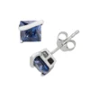 Designs By Gioelli Lab-Created Sapphire Sterling Silver Stud Earrings -Designs By Gioelli Jewelry 1853315