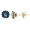 Designs By Gioelli Mystic Topaz 10k Gold Stud Earrings -Designs By Gioelli Jewelry 2054648