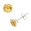 Designs By Gioelli Citrine 10k White Gold Stud Earrings -Designs By Gioelli Jewelry 2054758