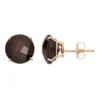 Designs By Gioelli Garnet 10k Gold Stud Earrings -Designs By Gioelli Jewelry 2054889