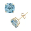Designs By Gioelli Swiss Blue Topaz 10k Gold Stud Earrings -Designs By Gioelli Jewelry 2056095