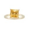 Designs By Gioelli Citrine 10k Gold Ring -Designs By Gioelli Jewelry 2056491