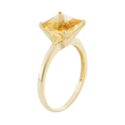 Designs By Gioelli Citrine 10k Gold Ring -Designs By Gioelli Jewelry 2056491 ALT