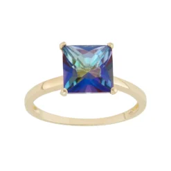 Designs By Gioelli Mystic Topaz 10k Gold Ring