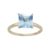 Designs By Gioelli Lab-Created Aquamarine 10k Gold Ring -Designs By Gioelli Jewelry 2056539