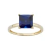 Designs By Gioelli Lab-Created Sapphire 10k Gold Ring -Designs By Gioelli Jewelry 2056563