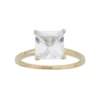 Designs By Gioelli Lab-Created White Sapphire 10k Gold Ring 1 Designs By Gioelli Lab-Created White Sapphire 10k Gold Ring -Designs By Gioelli Jewelry 2056602