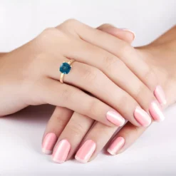 Designs By Gioelli London Blue Topaz 10k Gold Ring -Designs By Gioelli Jewelry 2056657 ALT2