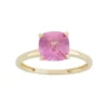 Designs By Gioelli Lab-Created Pink Sapphire 10k Gold Ring -Designs By Gioelli Jewelry 2056753