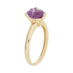Designs By Gioelli Amethyst 10k Gold Heart Ring -Designs By Gioelli Jewelry 2059475 ALT