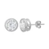 Designs By Gioelli Cubic Zirconia Sterling Silver Stud Earrings