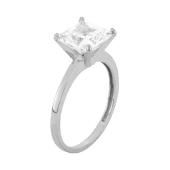 Designs By Gioelli Cubic Zirconia Solitaire Engagement Ring In 10k Gold -Designs By Gioelli Jewelry 2285448 ALT2