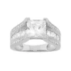 Designs By Gioelli Cubic Zirconia Sterling Silver Ring