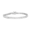 Designs By Gioelli Sterling Silver Lab-Created White Sapphire Marquise Tennis Bracelet -Designs By Gioelli Jewelry 2449985