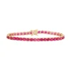 Designs By Gioelli 14k Gold Over Silver Lab-Created Ruby Tennis Bracelet -Designs By Gioelli Jewelry 2451401