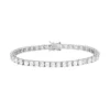 Designs By Gioelli Sterling Silver Lab-Created White Sapphire Tennis Bracelet -Designs By Gioelli Jewelry 2451435