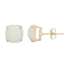 Designs By Gioelli 14k Gold Simulated White Opal Stud Earrings 1 Designs By Gioelli 14k Gold Simulated White Opal Stud Earrings -Designs By Gioelli Jewelry 2604784