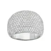 Designs By Gioelli Sterling Silver Cubic Zirconia Dome Ring