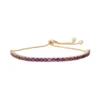 Designs By Gioelli 14k Gold Over Silver Amethyst Lariat Bracelet -Designs By Gioelli Jewelry 2740698