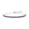 Designs By Gioelli Sterling Silver Lab-Created Sapphire Lariat Bracelet -Designs By Gioelli Jewelry 2740777