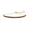 Designs By Gioelli 14k Gold Over Silver Garnet Lariat Bracelet -Designs By Gioelli Jewelry 2740938