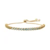 Designs By Gioelli 14k Gold Over Silver Blue Topaz S-Link Lariat Bracelet -Designs By Gioelli Jewelry 2741660