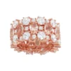 Designs By Gioelli 14k Rose Gold Over Silver Simulated Morganite & Cubic Zirconia Ring -Designs By Gioelli Jewelry 2743515
