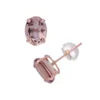 Designs By Gioelli 14k Rose Gold Simulated Morganite Stud Earrings -Designs By Gioelli Jewelry 2989037