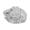 Designs By Gioelli Sterling Silver Cubic Zirconia Elephant Ring -Designs By Gioelli Jewelry 3482277