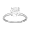 Designs By Gioelli 10k Gold Solitaire Ring -Designs By Gioelli Jewelry 4617436 10k Whgold