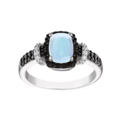 Designs By Gioelli Sterling Silver White Opal Ring